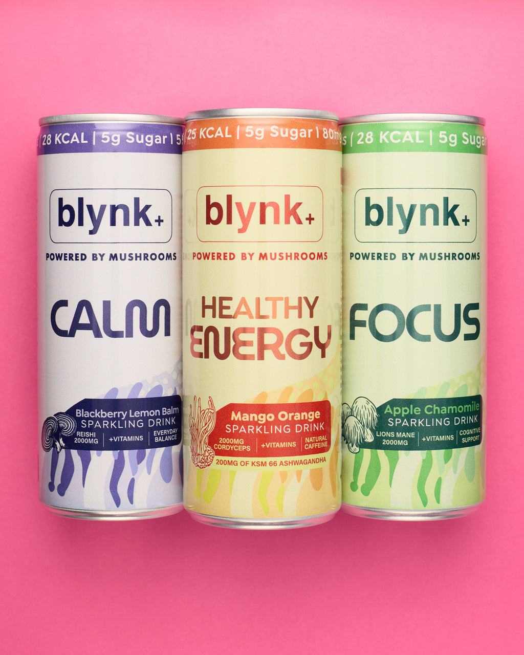 Blynk+ Mixed Case - Focus, Calm and Healthy Energy