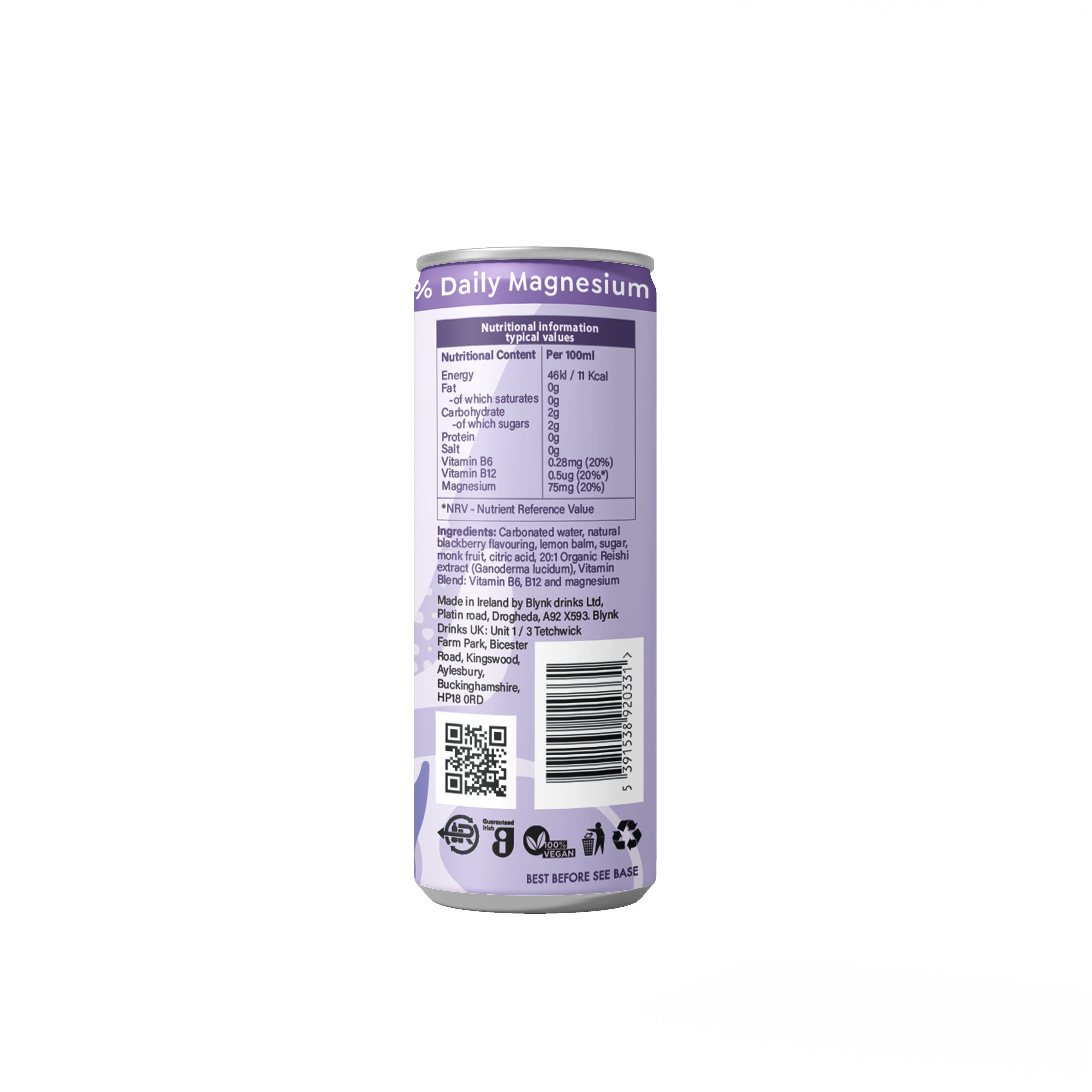 Blynk+ Calm - Blackberry & Lemon Balm
