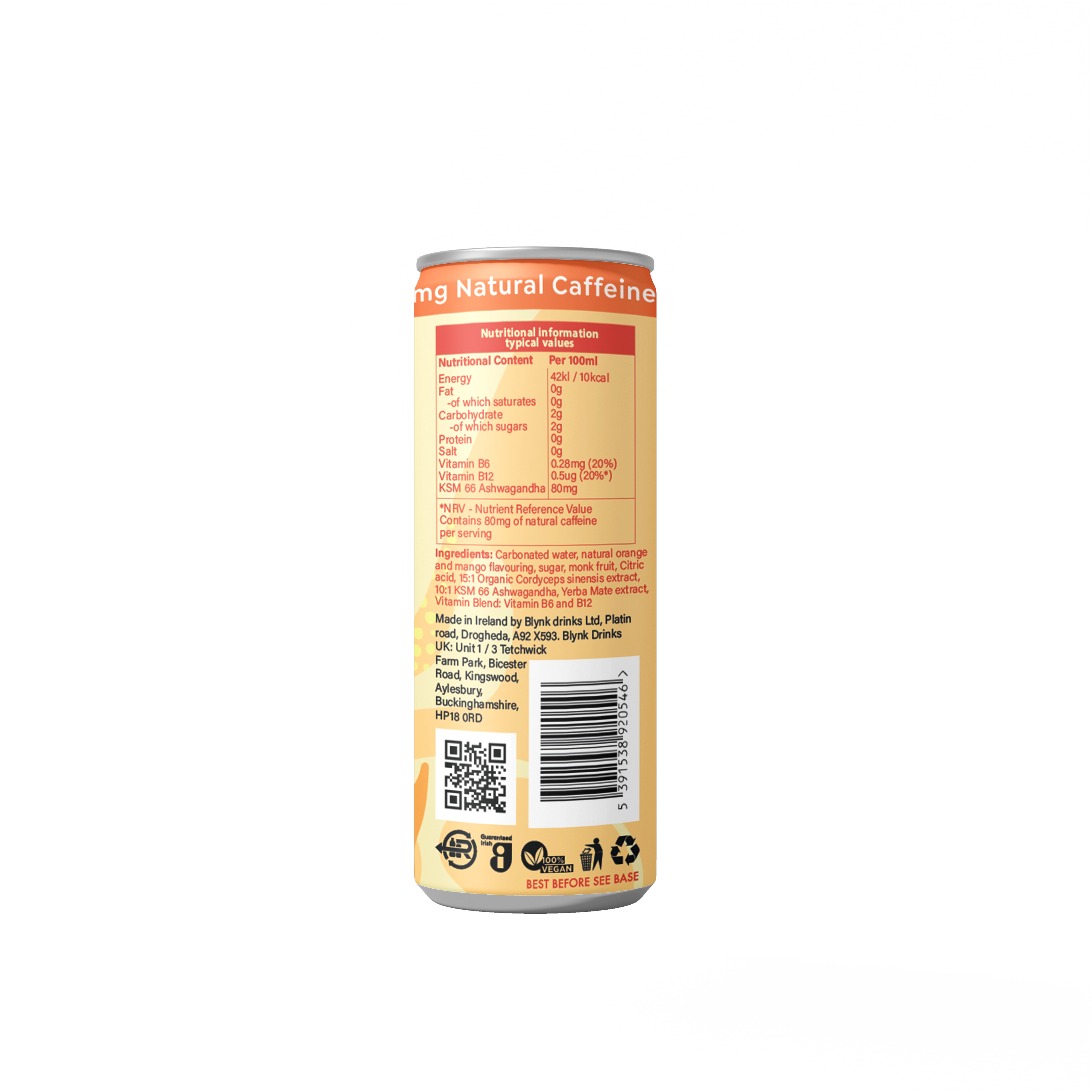 Blynk+ Healthy Energy - Orange & Mango