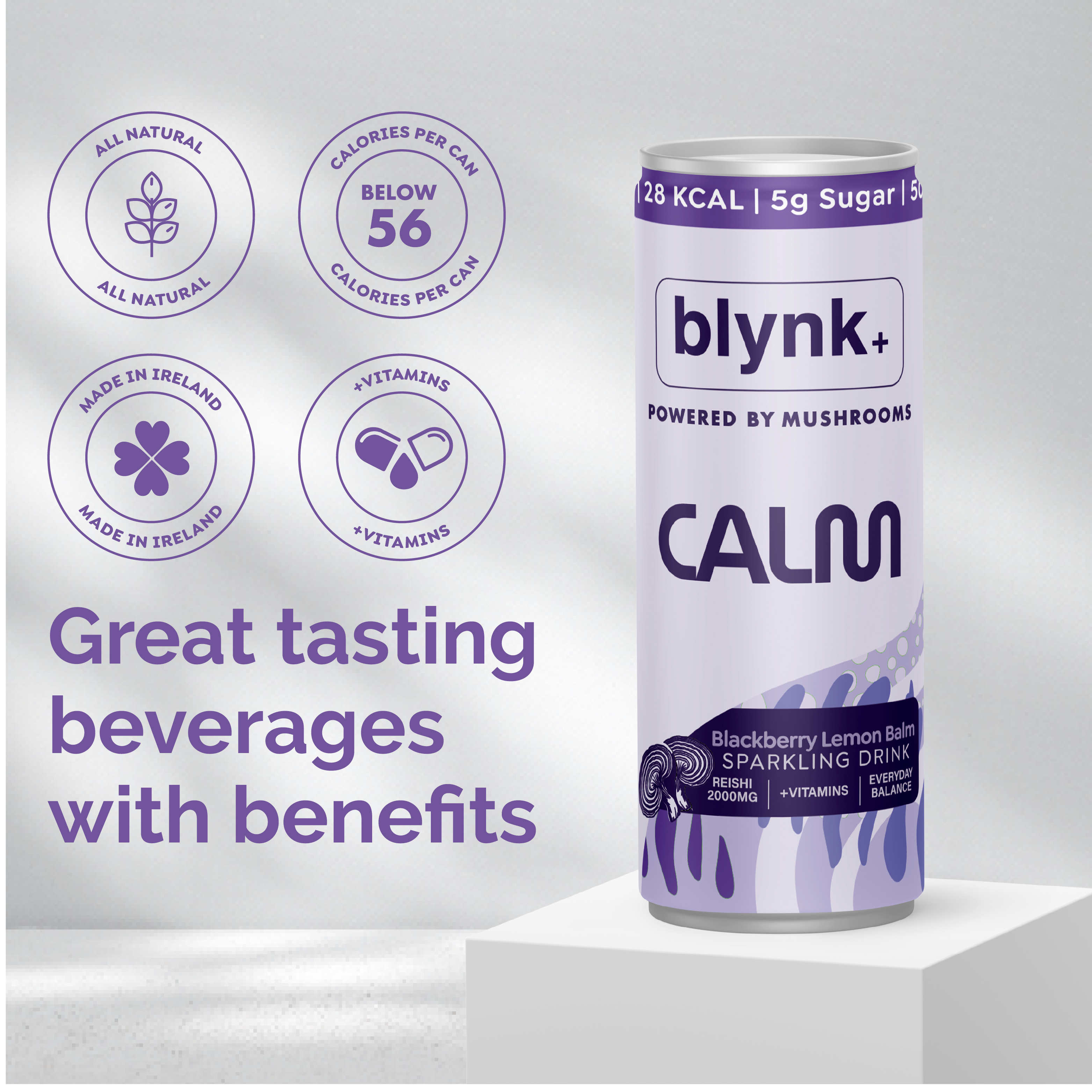 Blynk+ Calm - Blackberry & Lemon Balm